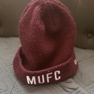 MUFC Maroon Beanie Hat